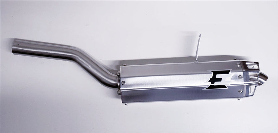 gen 2 can am outlander quiet series single slip on exhaust