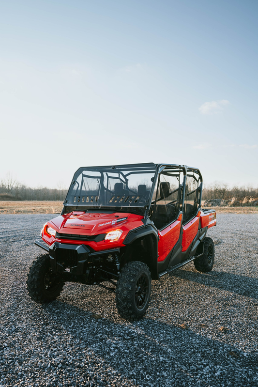 TEAM MSC | Honda Pioneer 1000 Windshield Vented