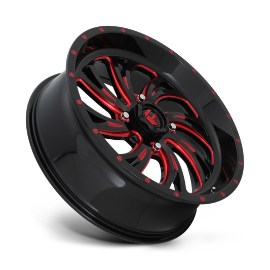 Fuel KOMPRESSOR GLOSS BLACK RED TINTED CLEAR