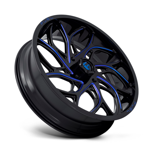 Fuel Runner GLOSS BLACK MILLED CANDY BLUE