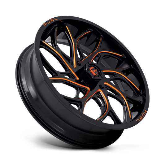 Fuel Runner GLOSS BLACK MILLED ORANGE