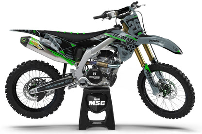 TEAM MSC - KAWASAKI MX GRAPHIC KIT #3