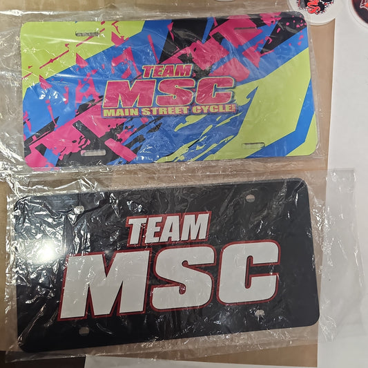 TEAM MSC CAR TAGS