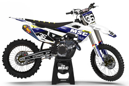 TEAM MSC - HUSQVARNA MX GRAPHIC KIT #1