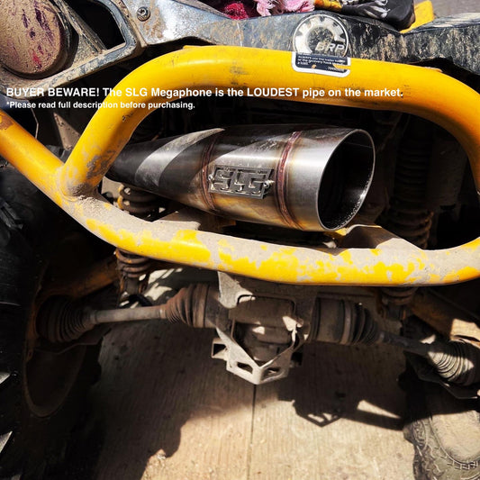 2016-2026 Gen 2 CanAm Renegade XMR 570-650-850-1000cc Megaphone 45 Degree Exit Slip On