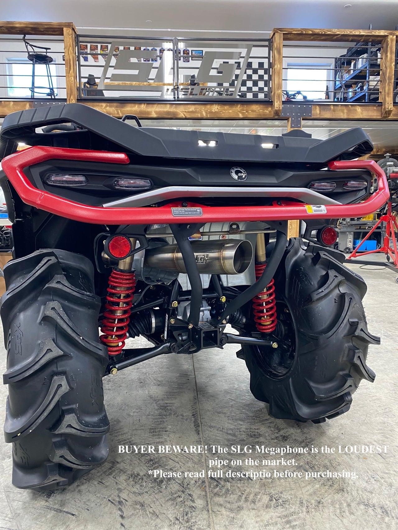 2025-2026 Gen 3 CanAm Outlander 850-1000cc All Models Megaphone Slip On