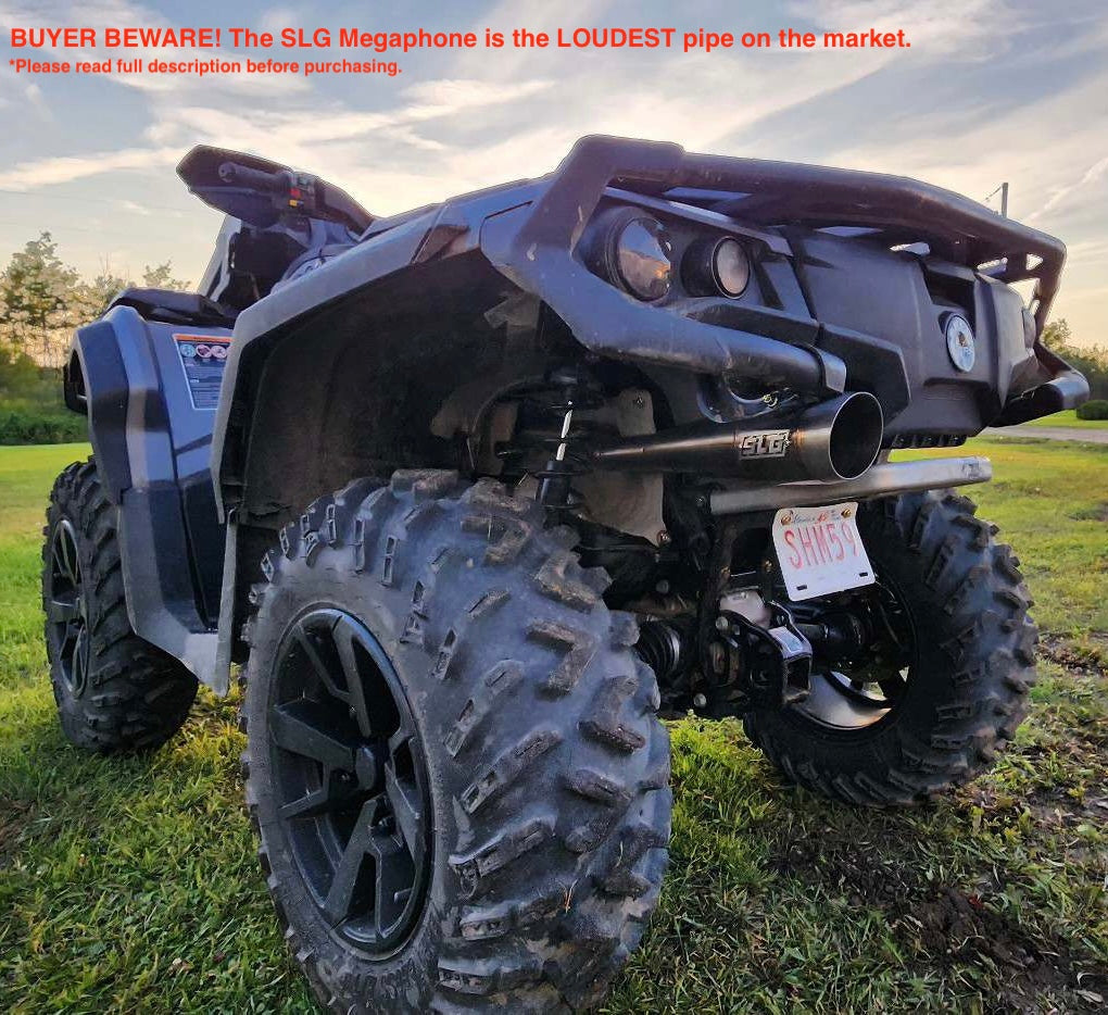 2012-2024 Gen 2 CanAm Outlander 650-800-850-1000cc Megaphone Slip On