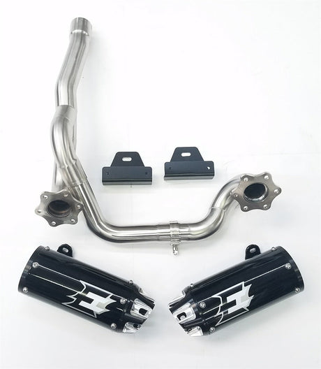 Dual slip on exhaust for 2012 -2024 CAN-AM Outlander