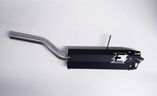 gen 2 can am outlander quiet series single slip on exhaust