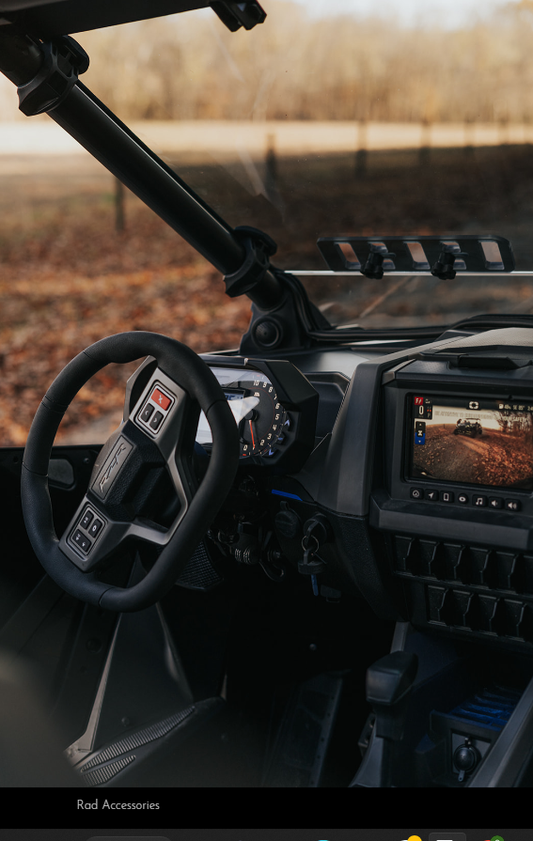 TEAM MSC | POLARIS RZR XP PRO W/ FACTORY METAL ROOF | VENTED WINDSHIELD