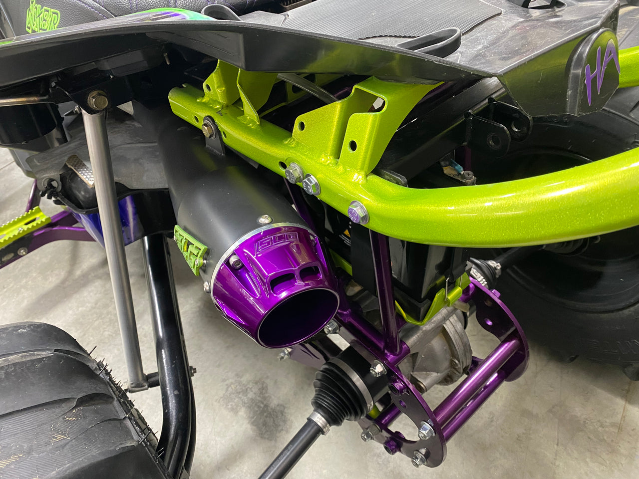 Gen 1 2007-2012 CanAm Renegade 500-800cc Sniper Performance Series Slip On