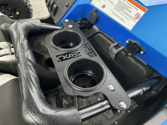 TEAM MSC | ZFORCE 500/800/1000 | GRAB BAR CUP HOLDER - CFMOTO BLUE