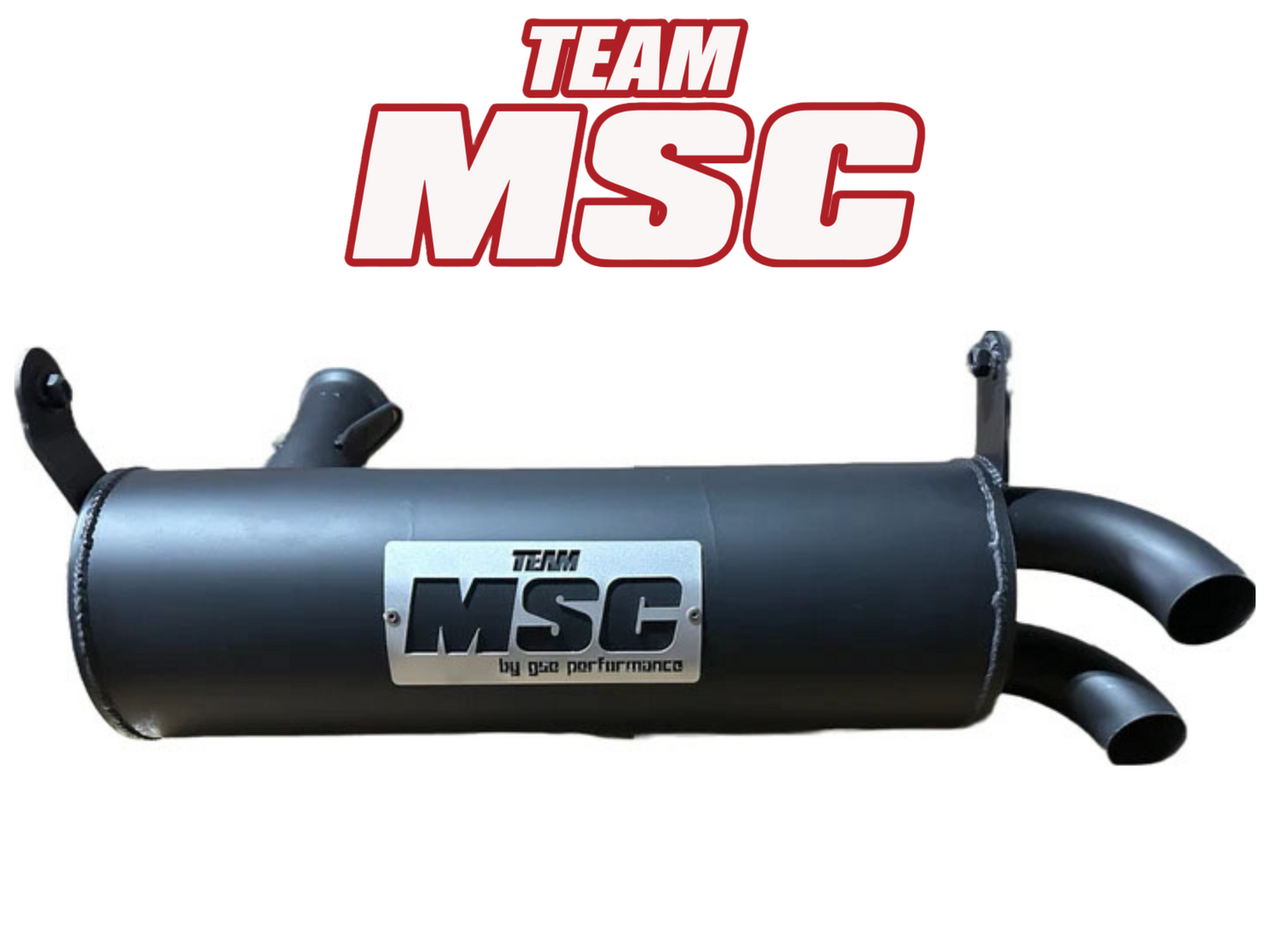 TEAM MSC |  ARCTIC CAT WILDCAT 1000 TRAIL TAMER SLIP ON EXHAUST - EXHAUST