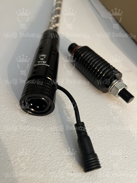 RGB+W WHIP PAIR {Compatible With Rock Lights}