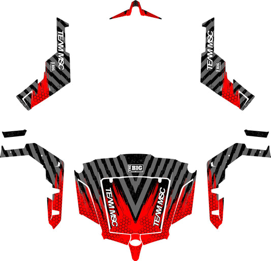 ZFORCE 800 (G1) - HONEYCOMB SERIES GRAPHIC KIT