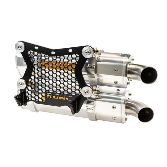 RJWC | Z950 | STACKED DUAL APX SLIP-ON EXHAUST