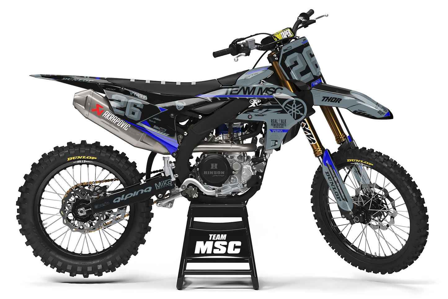 TEAM MSC - YAMAHA MX GRAPHIC KIT #3