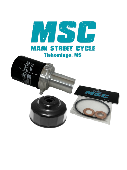 TEAM MSC | SPIN-ON OIL FILTER ADAPTOR | UFORCE & ZFORCE -