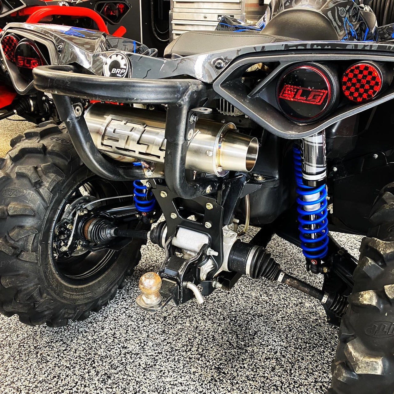 2012-2026 Gen 2 CanAm Renegade (non-XMR) 500-570-650-800-850-1000cc Bomber Performance Series Slip On Side Exit