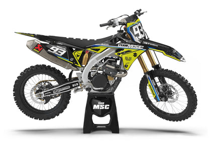 TEAM MSC - SUZUKI MX GRAPHIC KIT #2