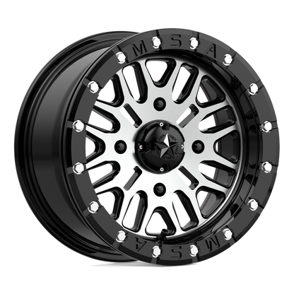 MSA M37 BRUTE BEADLOCK GLOSS BLACK MACHINED