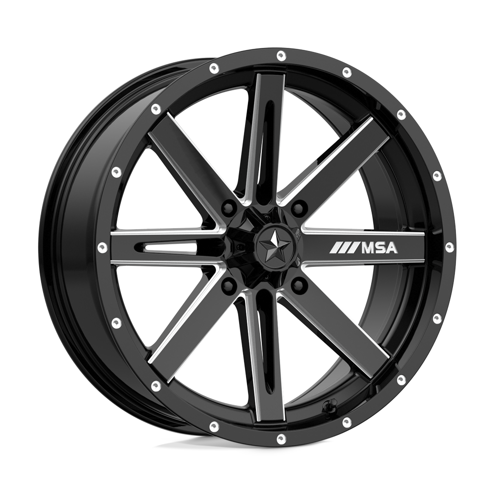 MSA M41 BOXER GLOSS BLACK MILLED