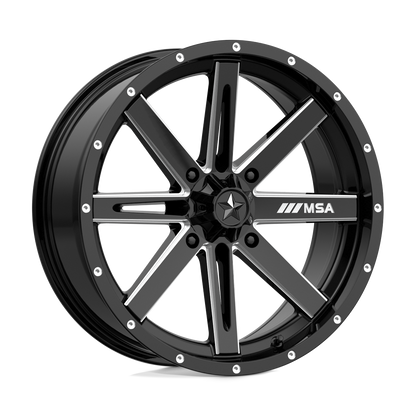 MSA M41 BOXER GLOSS BLACK MILLED