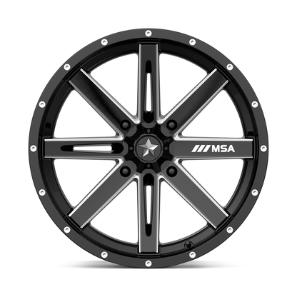 MSA M41 BOXER GLOSS BLACK MILLED