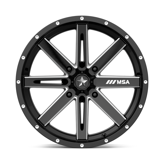 MSA M41 BOXER GLOSS BLACK MILLED