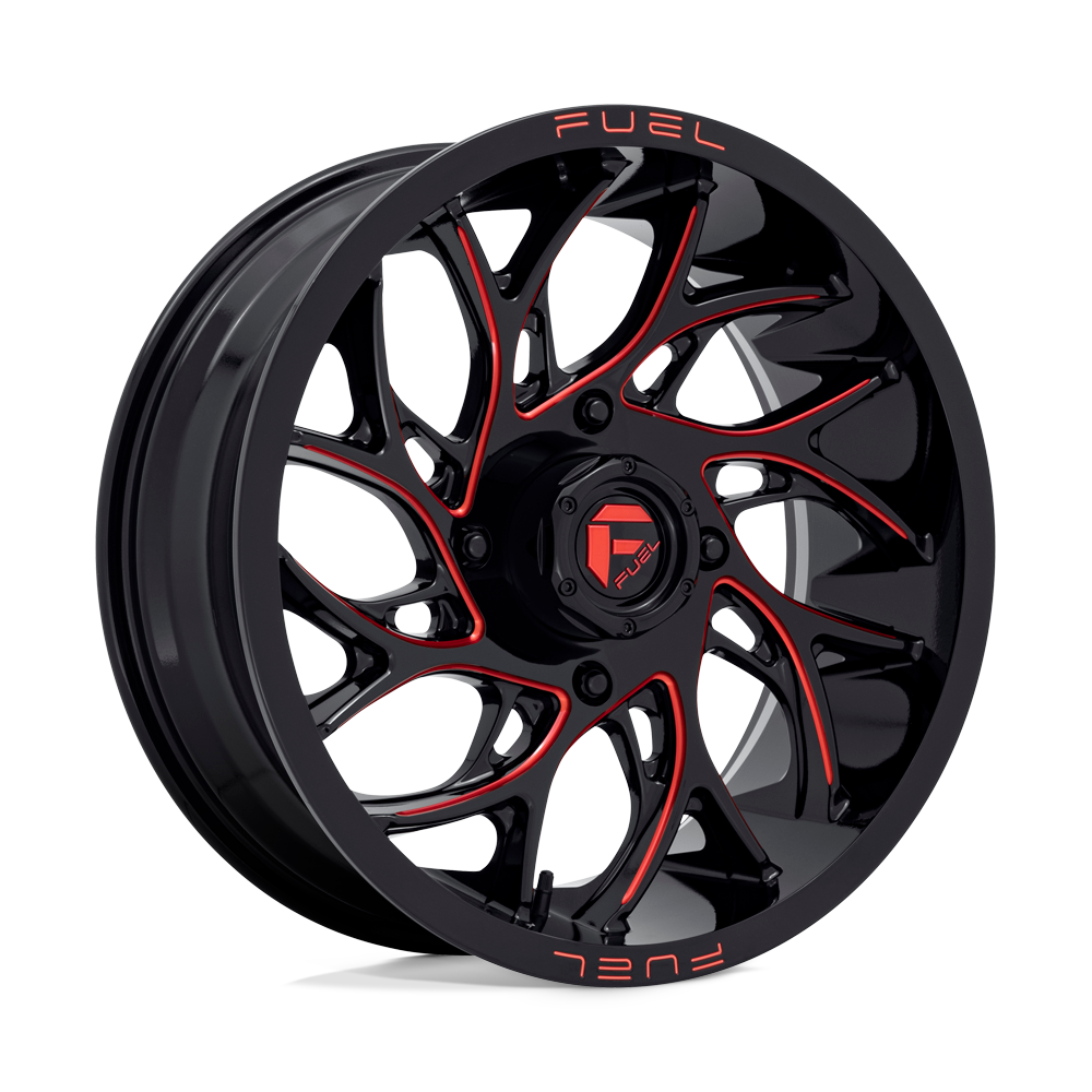 Fuel Runner GLOSS BLACK MILLED CANDY RED