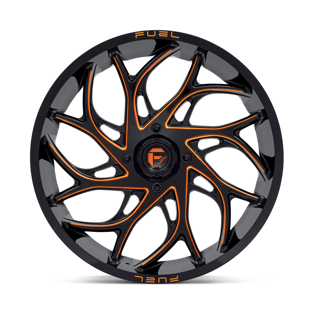 Fuel Runner GLOSS BLACK MILLED ORANGE