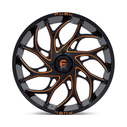 Fuel Runner GLOSS BLACK MILLED ORANGE