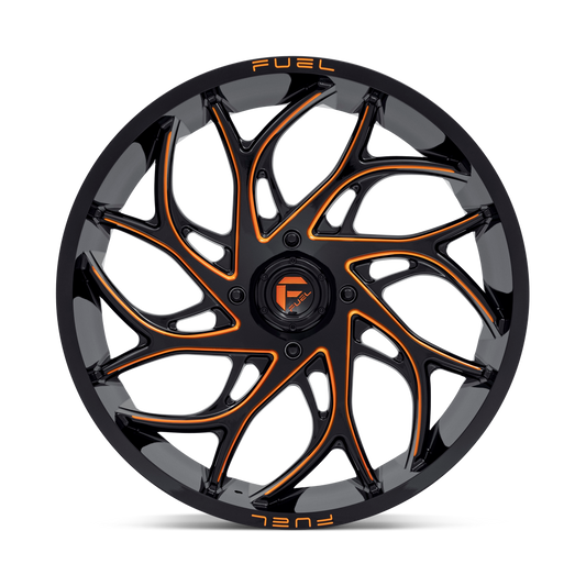 Fuel Runner GLOSS BLACK MILLED ORANGE