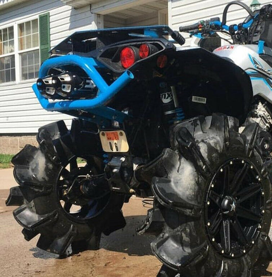 Empire Industries BLACK Dual Slip On Exhaust for 2012-2023 CAN-AM Renegade XMR